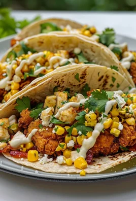 The Ultimate Guide to Fried Chicken Street Corn Tacos with Jalapeño Lime Ranch: A Flavorful Fiesta in Every Bite