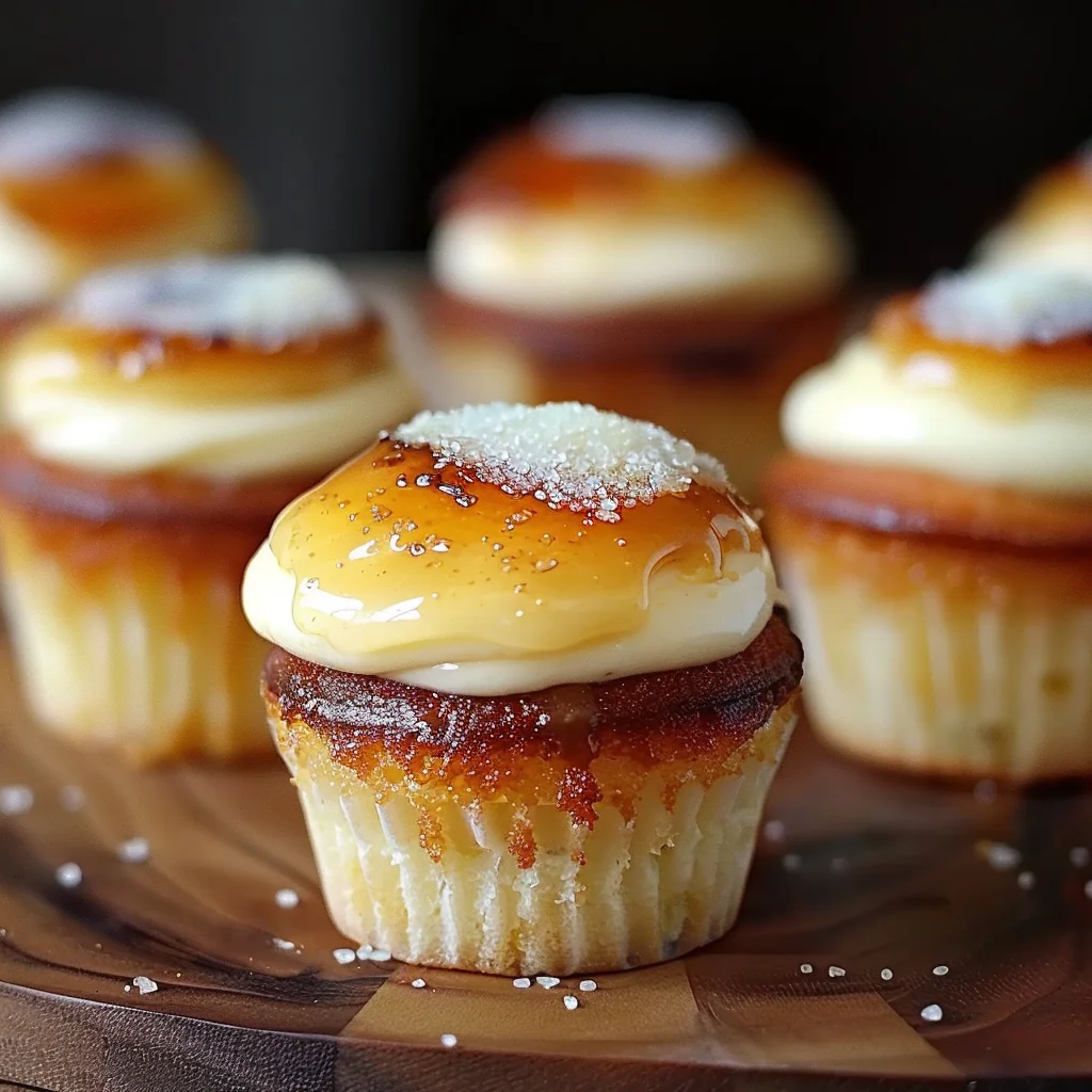 Vanilla Bean Creme Brulee Cheesecake Cupcakes: The Ultimate Amazing Recipe