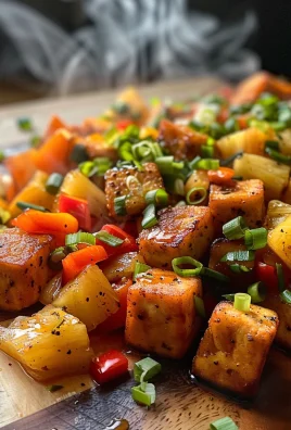 Vegan Pineapple Tofu