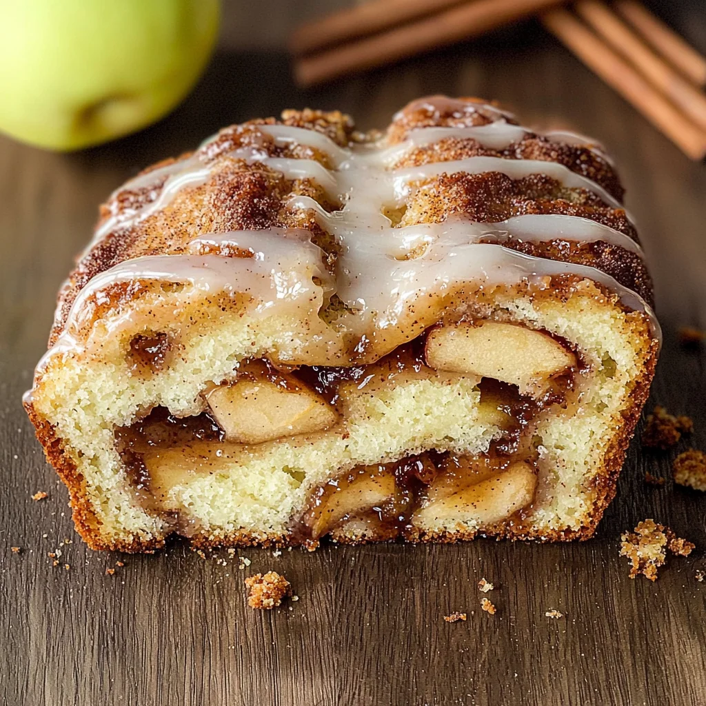 Amish Apple Fritter Bread – Soft, Sweet, and Perfectly Spiced