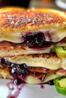Blackberry Bacon Grilled Cheese
