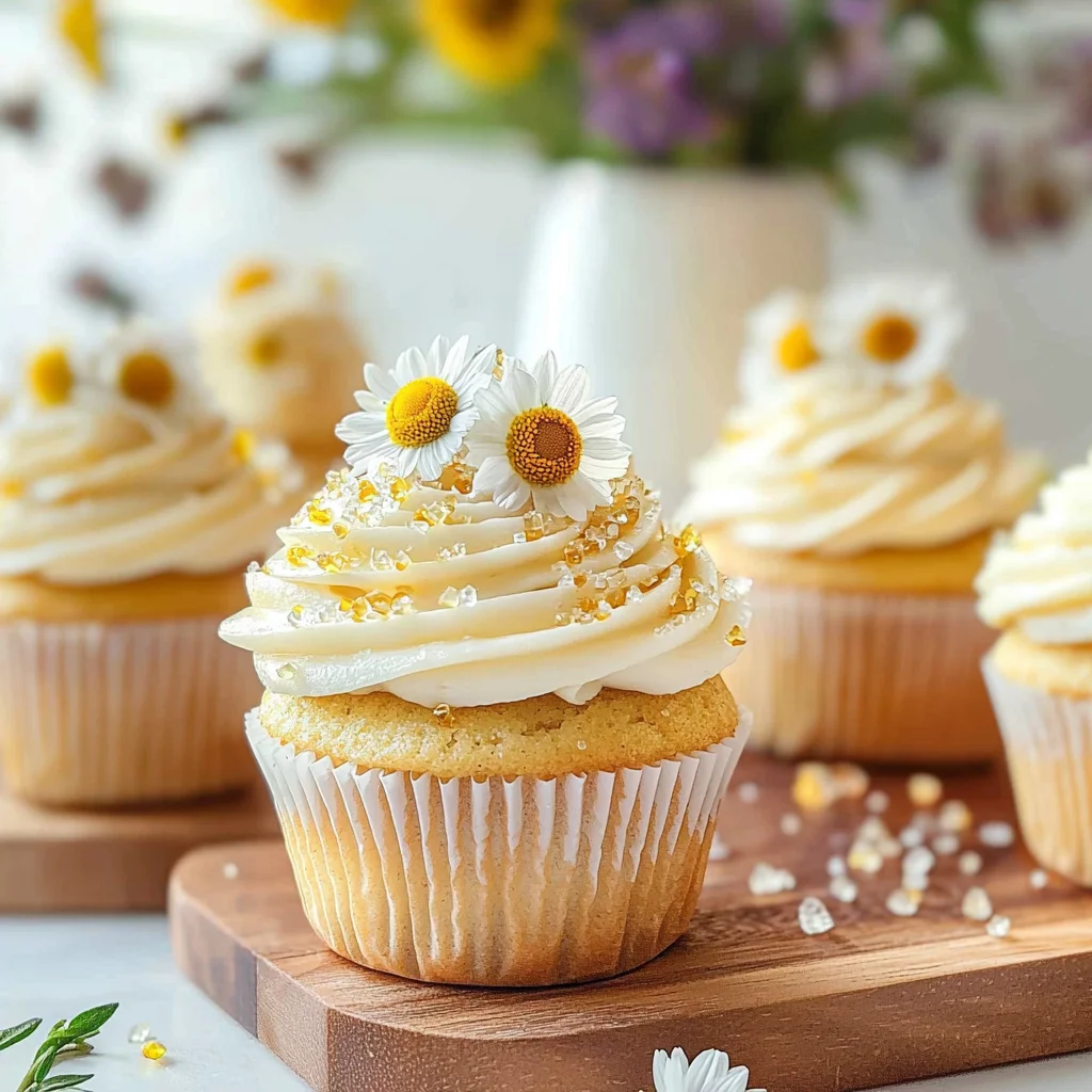 Chamomile Cupcakes