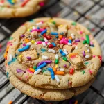 Chewy Birthday Cake Cookies