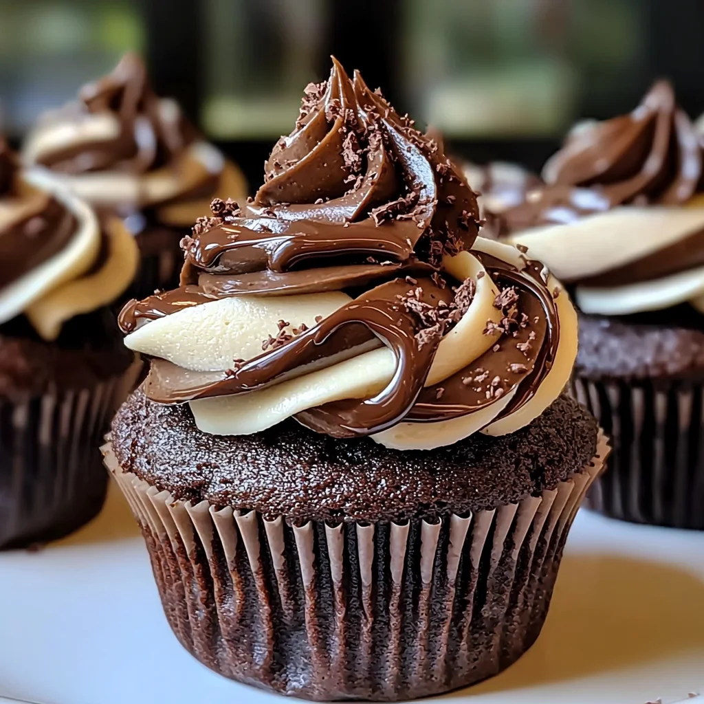 Chocolate Coffee Cream Cupcakes Recipe You'll Love