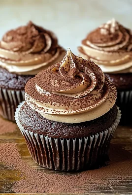 Chocolate Tiramisu Cupcakes
