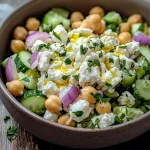 Cottage Cheese and Chickpea Salad: A Refreshing and Protein-Packed Delight