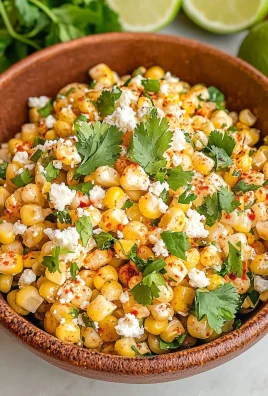 Creamy Mexican Street Corn Salad with a Kick