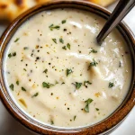 Creamy Parmesan Garlic Pizza Dip