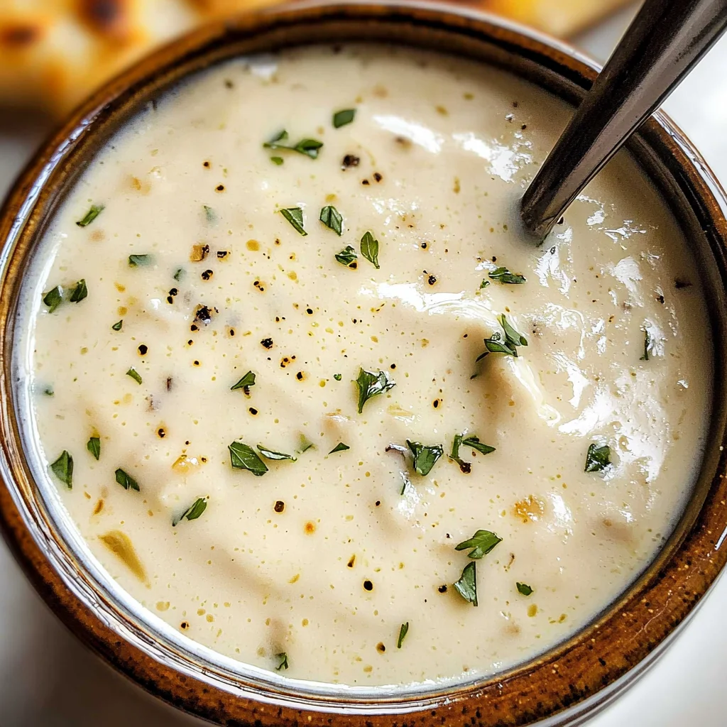 Creamy Parmesan Garlic Pizza Dip