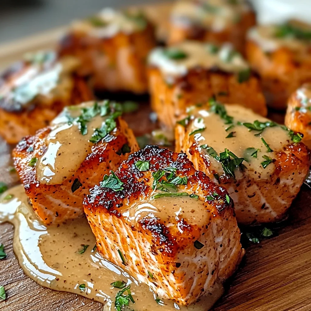 Crispy Bang Bang Salmon Bites