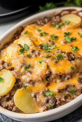 Crockpot Hamburger Potato Casserole