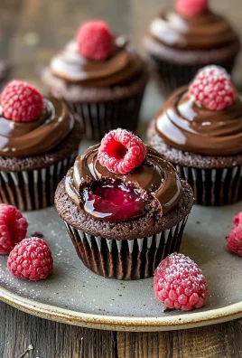 Decadent Raspberry Chocolate Lava Cupcakes You'll Adore
