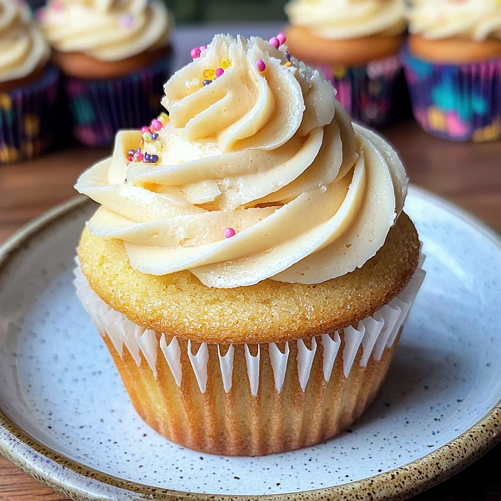 Easy Almond Cupcakes (With Almond Buttercream)