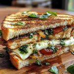 Grilled Balsamic Vinaigrette Sandwich Melt: A Flavorful Delight