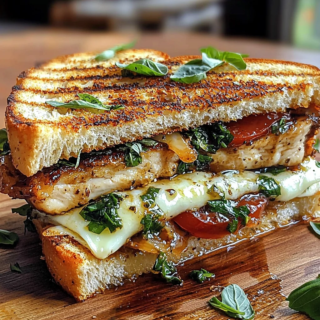 Grilled Balsamic Vinaigrette Sandwich Melt: A Flavorful Delight
