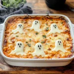 Halloween Buffalo Chicken Dip (Booffalo Dip)