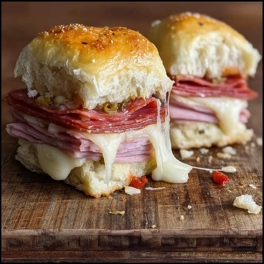 Hot Italian Sub Sliders