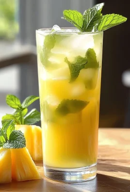 Iced Pineapple Mint Green Tea