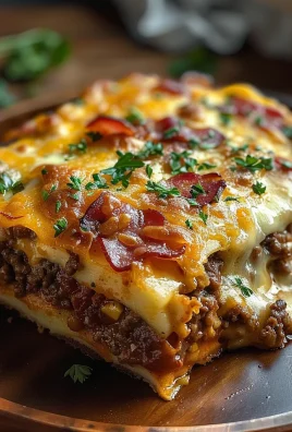 Low-Carb Bacon Cheeseburger Casserole: A Delicious and Easy Recipe for Keto Lovers