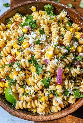 Mexican Street Corn Pasta Salad Recipe | Easy & Flavorful