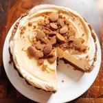 No Bake Cookie Butter Cheesecake