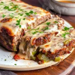 Philly Cheesesteak Meatloaf: A Cheesy, Beefy Twist on a Comfort Food Classic