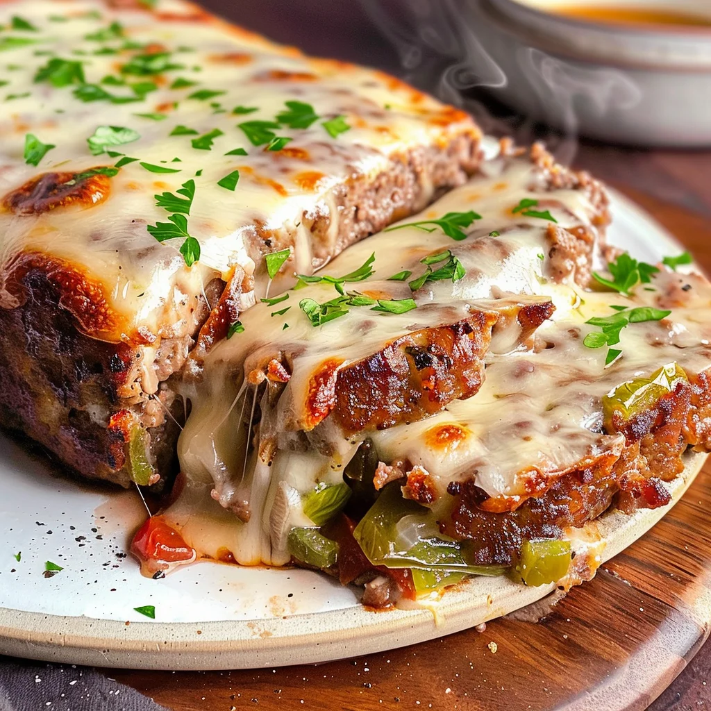 Philly Cheesesteak Meatloaf: A Cheesy, Beefy Twist on a Comfort Food Classic