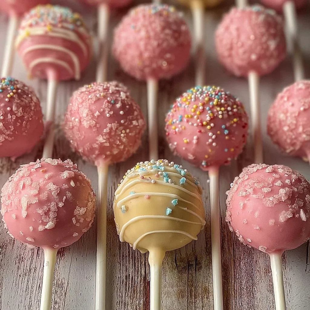 Starbucks Copycat Birthday Cake Pops