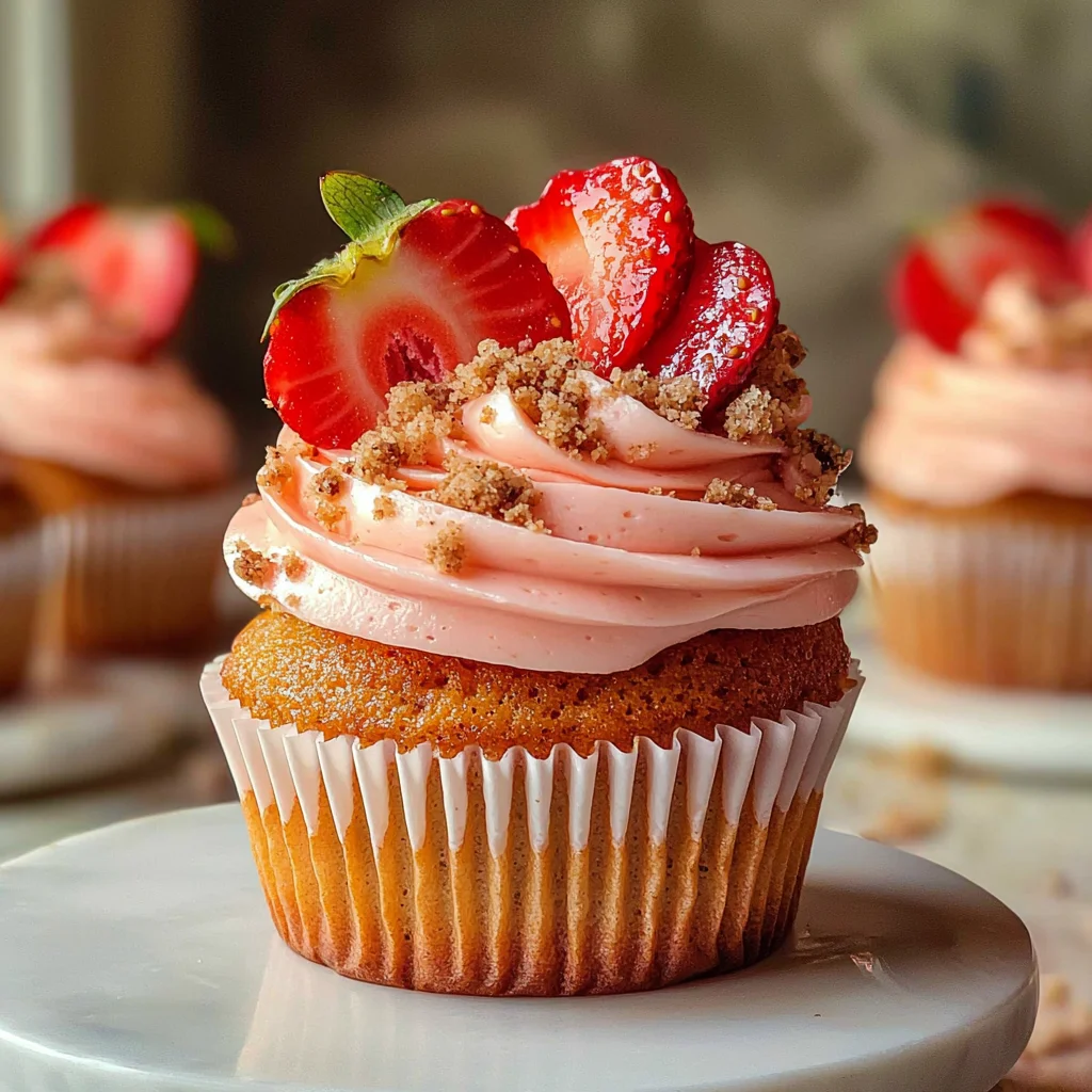 Strawberry Crunch Cupcakes: A Delicious Nostalgic Treat