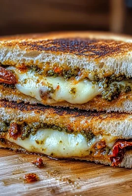 Sun-Dried Tomato Pesto Grilled Cheese: A Flavor Delight!