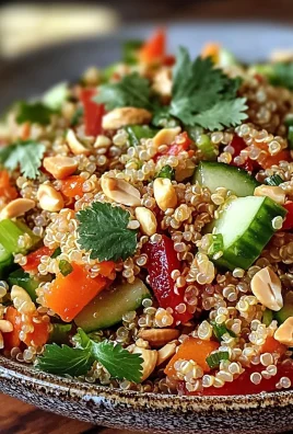 Thai Quinoa Crunch Salad: A Refreshing Healthy Delight!
