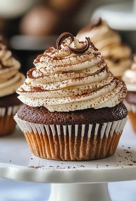Tiramisu Cupcakes – Espresso-Infused, Creamy Frosting