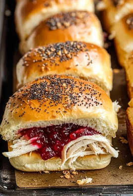 Turkey Cranberry Sliders