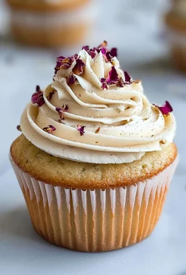 Vegan Cardamom Rose Cupcakes