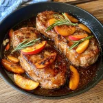 Peach Glazed Pork Tenderloin