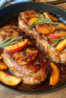 Peach Glazed Pork Tenderloin