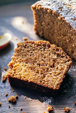 Spiced Applesauce Quick Bread