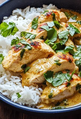 Spiced Coconut Basil Chicken with Rice: A Flavorful Delight
